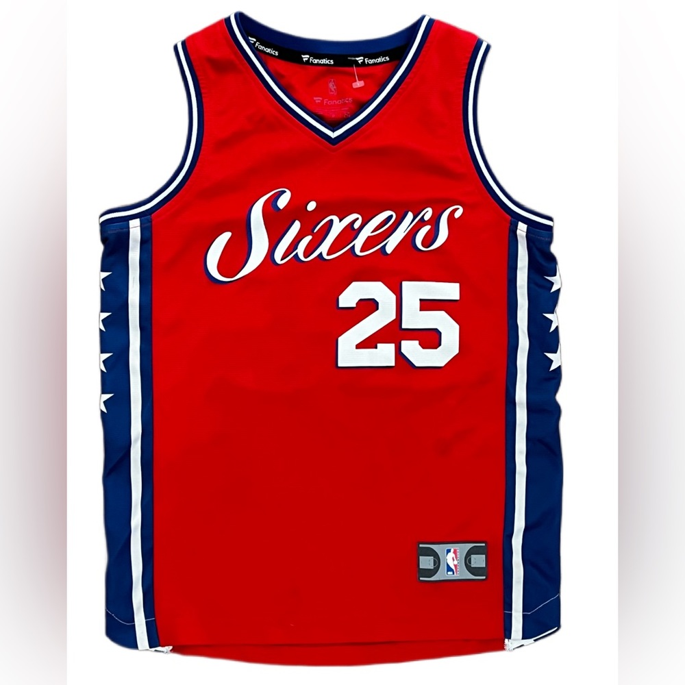 Philadelphia 76ers NBA jersey size Youth S 10-12 SIMMONS fanatics